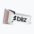 Maschera da sci Bliz G003S matte white/brown/pink multi 4