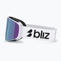 Maschera da sci Bliz Flow matte white/brown/blue multi 4