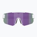 Occhiali da sole Bliz P005S matte white/smoke purple mirror 3