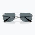 Occhiali da sole Ray-Ban Explorer III silver/dark blue polarized 3
