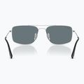 Occhiali da sole Ray-Ban Explorer III silver/dark blue polarized 5