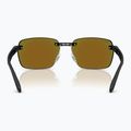 Occhiali da sole Ray-Ban RB4470 Polarized+ Lenses matte sand black/green chromance 5