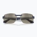 Occhiali da sole Ray-Ban RB4470 Polarized+ Lenses sand dark blue/grey gradient chromance 3