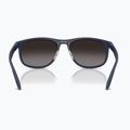 Occhiali da sole Ray-Ban RB4468 Liteforce matte sand dark blue/grey gradient 5