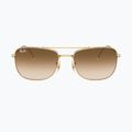 Occhiali da sole Ray-Ban Bain Bridge arista gold/brown gradient 2