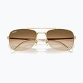Occhiali da sole Ray-Ban Bain Bridge arista gold/brown gradient 3