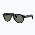 Occhiali con telecamera Ray-Ban Meta Aviator shiny black/g15 green polar