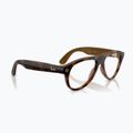 Occhiali con telecamera Ray-Ban Meta Aviator havana/trs brown 4