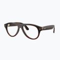 Occhiali con telecamera Ray-Ban Meta Aviator transp. umber/trs jade
