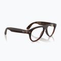 Occhiali con telecamera Ray-Ban Meta Aviator transp. umber/trs jade 4