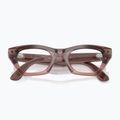 Occhiali con telecamera Ray-Ban Meta Zena milky pink blush/trs grey 3