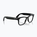 Occhiali con telecamera Ray-Ban Meta Wayfarer shiny black/trs grey