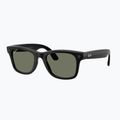 Occhiali con telecamera Ray-Ban Meta Wayfarer shiny black/g15 green polar