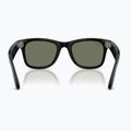 Occhiali con telecamera Ray-Ban Meta Wayfarer shiny black/g15 green polar 3