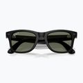 Occhiali con telecamera Ray-Ban Meta Wayfarer shiny black/g15 green polar 6