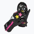 Guanti da sci per bambini rosa ninja di Level Lucky Mitt