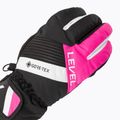 Guanto da sci Level Neo JR per bambini Gore-Tex fucsia 4