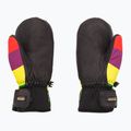 Level Vertigo Mitt Teen pk guanto da sci arcobaleno per bambini 2