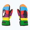Level Vertigo Mitt Teen pk guanto da sci arcobaleno per bambini 3