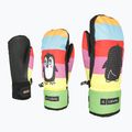 Level Vertigo Mitt Teen pk guanto da sci arcobaleno per bambini 7
