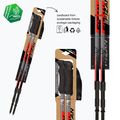 Bastoncini da trekking Fizan Prestige A/S rosso 3