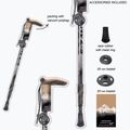 Bastone da nordic walking Fizan Classic Micro grigio 3