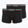 Boxer Aeronautica Militare AM1UBX001 Trunk 2 paia black