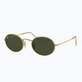 Occhiali da sole Ray-Ban Oval arista gold/green g-15 4