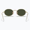 Occhiali da sole Ray-Ban Oval arista gold/green g-15 5