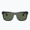 Occhiali da sole per bambini Ray-Ban Justin black/dark green 2