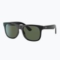 Occhiali da sole per bambini Ray-Ban Justin black/dark green 4