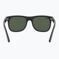 Occhiali da sole per bambini Ray-Ban Justin black/dark green 6