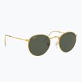 Occhiali da sole Ray-Ban Round Metal gold/green g-15