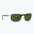 Occhiali da sole Ray-Ban Rb3671 Polarized+ Lenses black silver/dark green polarized+