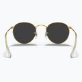 Occhiali da sole Ray-Ban Round Metal gold/black polarized 5