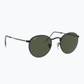 Occhiali da sole Ray-Ban Round Metal black/green g-15