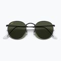 Occhiali da sole Ray-Ban Round Metal black/green g-15 3
