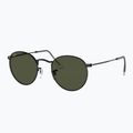 Occhiali da sole Ray-Ban Round Metal black/green g-15 4