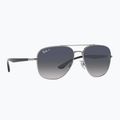 Occhiali da sole Ray-Ban RB3683 brass/blue grey polarized