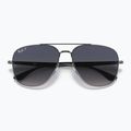 Occhiali da sole Ray-Ban RB3683 brass/blue grey polarized 3