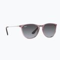 Occhiali da sole per bambini Ray-Ban Erika transparent violet/grey gradient