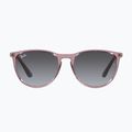 Occhiali da sole per bambini Ray-Ban Erika transparent violet/grey gradient 2