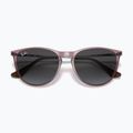 Occhiali da sole per bambini Ray-Ban Erika transparent violet/grey gradient 3