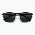 Occhiali da sole Ray-Ban RB3686 Polarized+ Lenses matte black/dark grey polarized+ 3