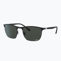 Occhiali da sole Ray-Ban RB3686 Polarized+ Lenses matte black/dark grey polarized+ 4