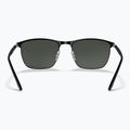 Occhiali da sole Ray-Ban RB3686 Polarized+ Lenses matte black/dark grey polarized+ 5