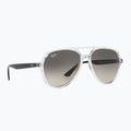 Occhiali da sole Ray-Ban RB4376 polarized transparent/grey gradient