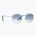 Occhiali da sole Ray-Ban New Round silver/blue