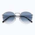 Occhiali da sole Ray-Ban New Round silver/blue 3
