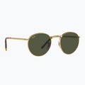 Occhiali da sole Ray-Ban New Round gold/green